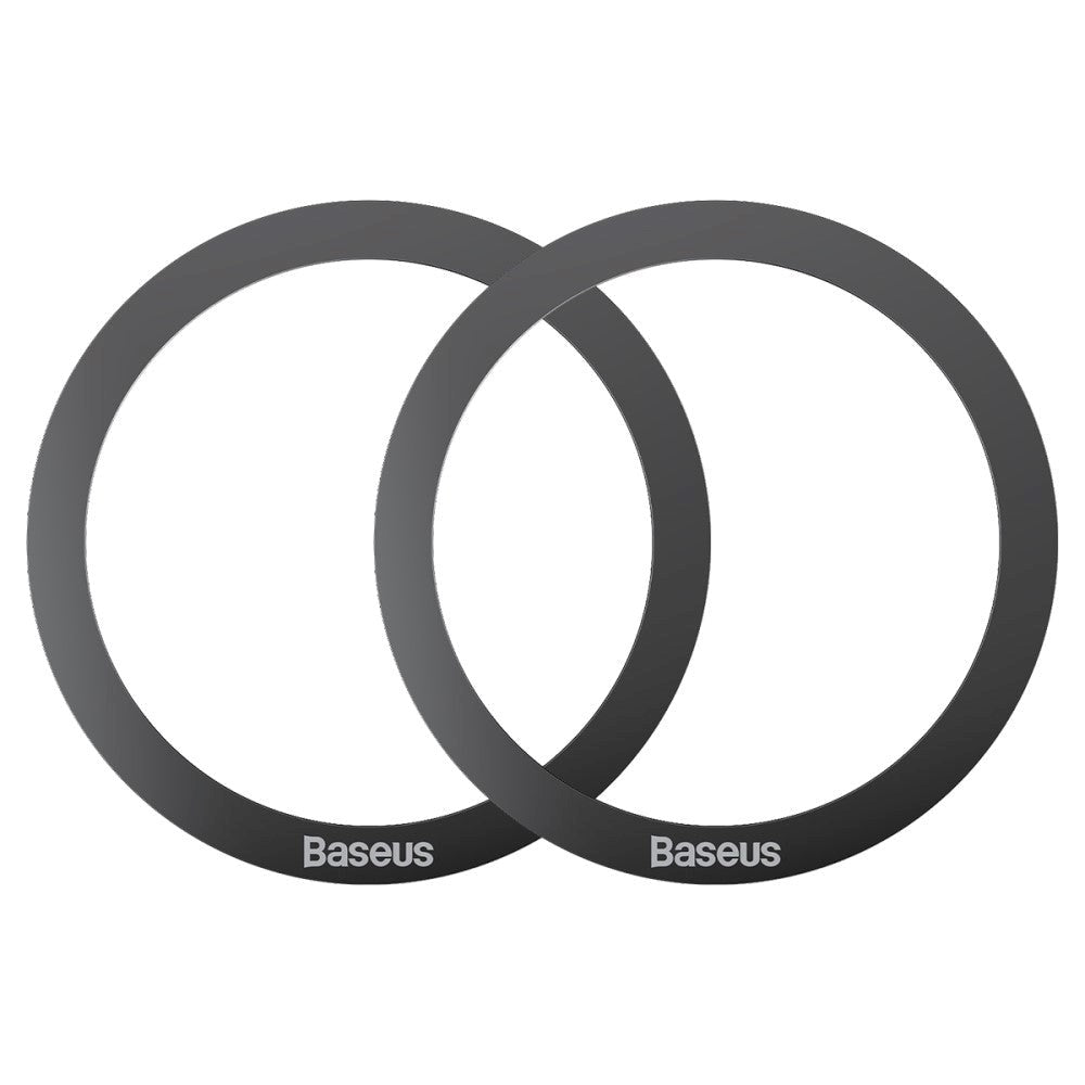 Baseus Magnetisk Ring - MagSafe-kompatibel - 2 Pack - Svart