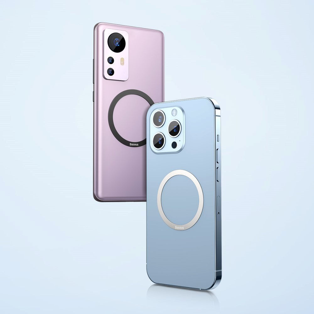 Baseus Magnetisk Ring - MagSafe-kompatibel - 2 Pack - Svart