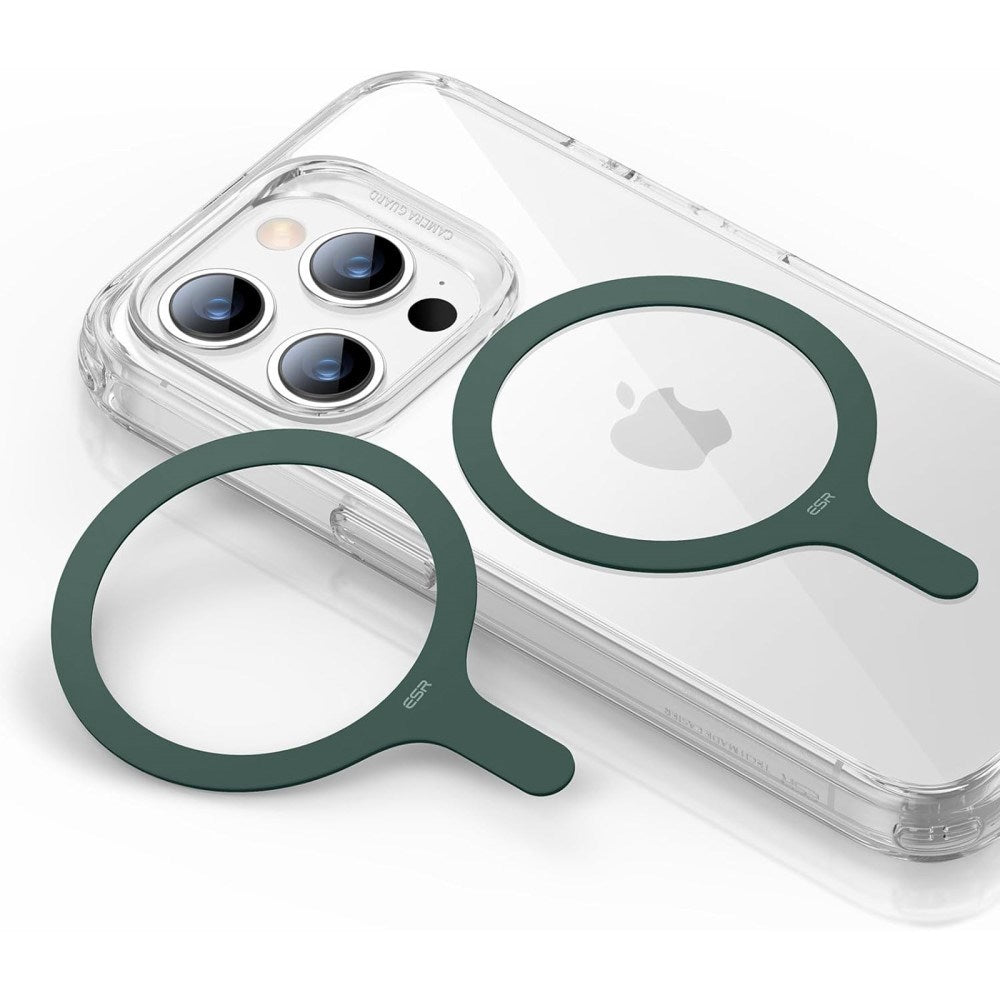 ESR Halolock Universal Magnetic Ring - MagSafe kompatibel - 2 Pack - Grønn
