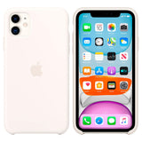 Original Apple iPhone 11 Silikone Cover (MWVX2ZM/A) - Hvid