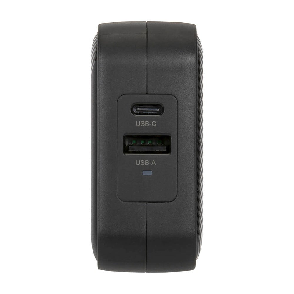 Targus 65W GaN PD Vægoplader m. USB-C, USB-A og Rejseadaptere - Sort