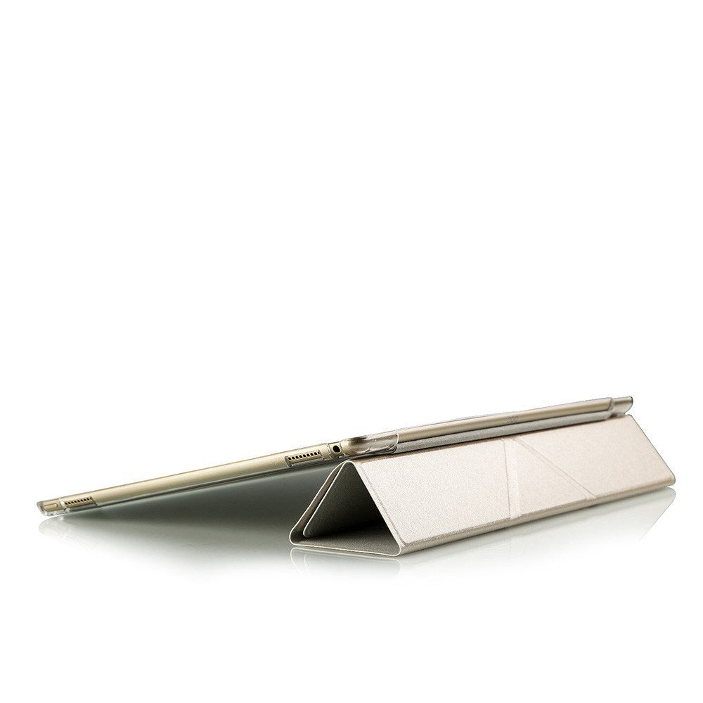 iPad Pro 12.9" (2015) Origami Smart Kunstlæder Tablet Flip Cover - Guld