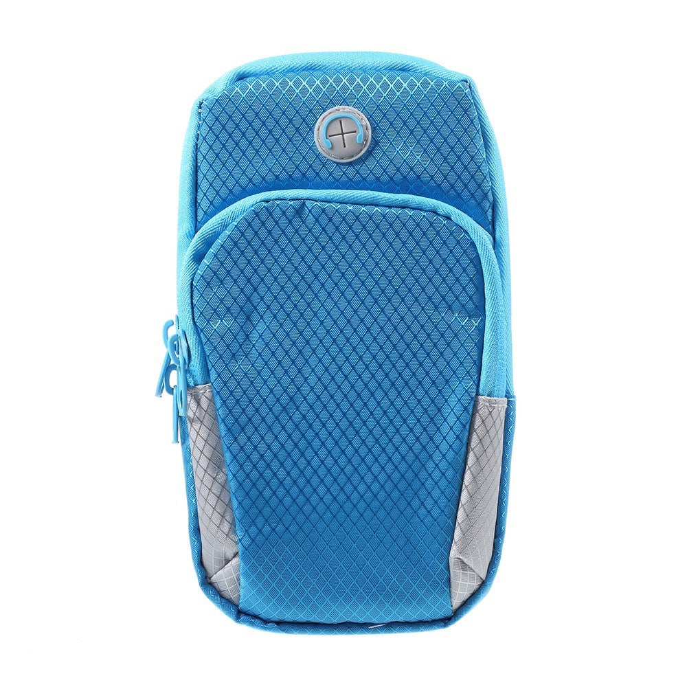 Universal sportsarmbånd opptil 5" (maks mobil: 170 x 90 mm) - blå