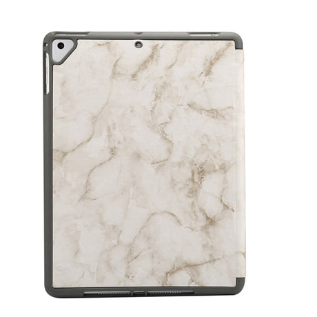 iPad-deksel - Sindal Marble Series Total Protection Cover - Sandgrå