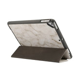 iPad-deksel - Sindal Marble Series Total Protection Cover - Sandgrå