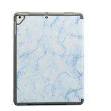 iPad Cover - Sindal Marble Series Total Protection Cover - Misty Blue