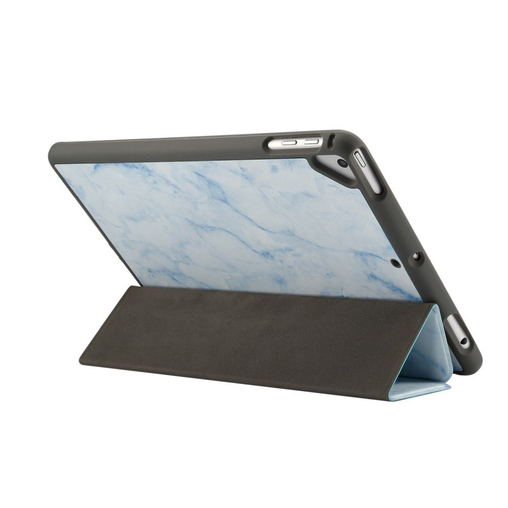 iPad Cover - Sindal Marble Series Total Protection Cover - Misty Blue
