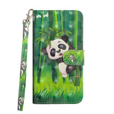 EIDERWOOD iPhone XR Leather Flip Cover m. Lommebok og stropp - Panda