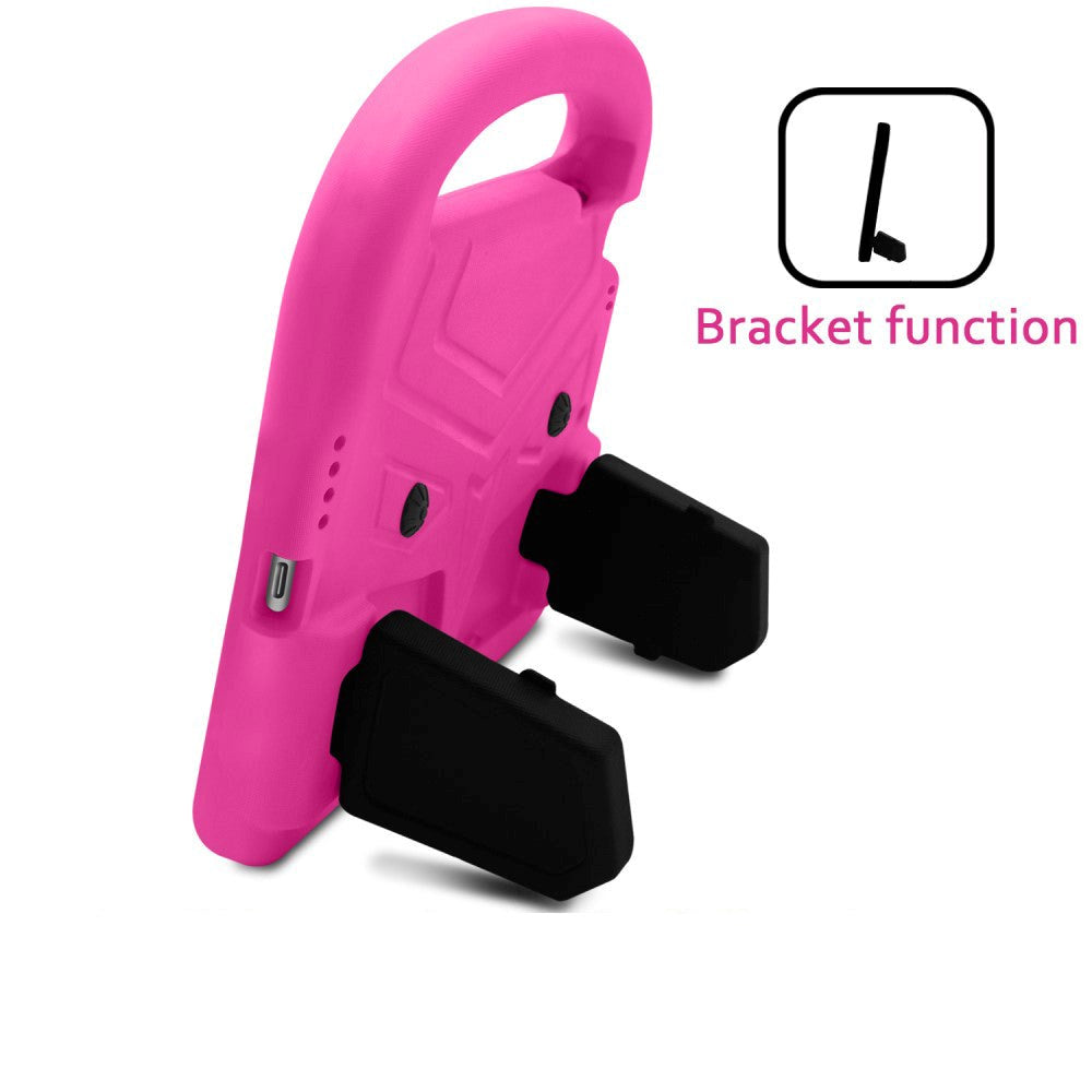 iPad barnedeksel m. Ståfunksjon - Pink Bird