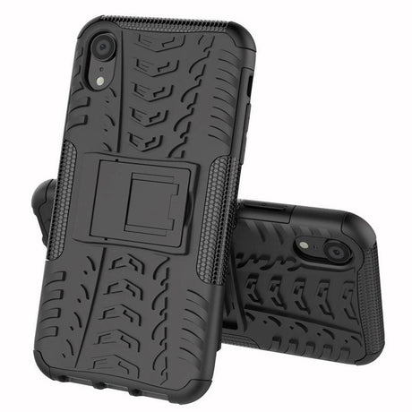 iPhone XR Cool Tire Craftsman Cover m. Stativ svart