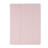 iPad 9.7 (2018-2017) / iPad Air / iPad Air 2 Tri-Fold Flip Cover m. Fleksibel rygg - Rosa