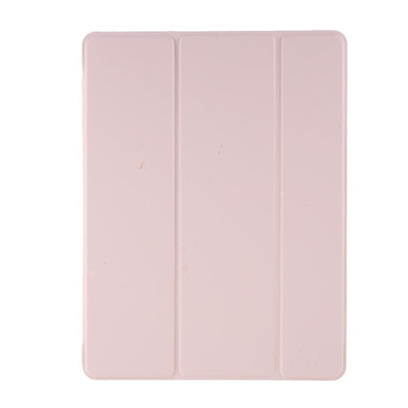 iPad 9.7 (2018-2017) / iPad Air / iPad Air 2 Tri-Fold Flip Cover m. Fleksibel rygg - Rosa