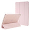 iPad 9.7 (2018-2017) / iPad Air / iPad Air 2 Tri-Fold Flip Cover m. Fleksibel rygg - Rosa