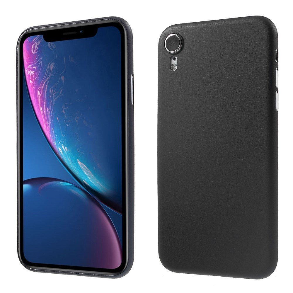 EIDERWOOD iPhone XR Tynt plastdeksel - Svart