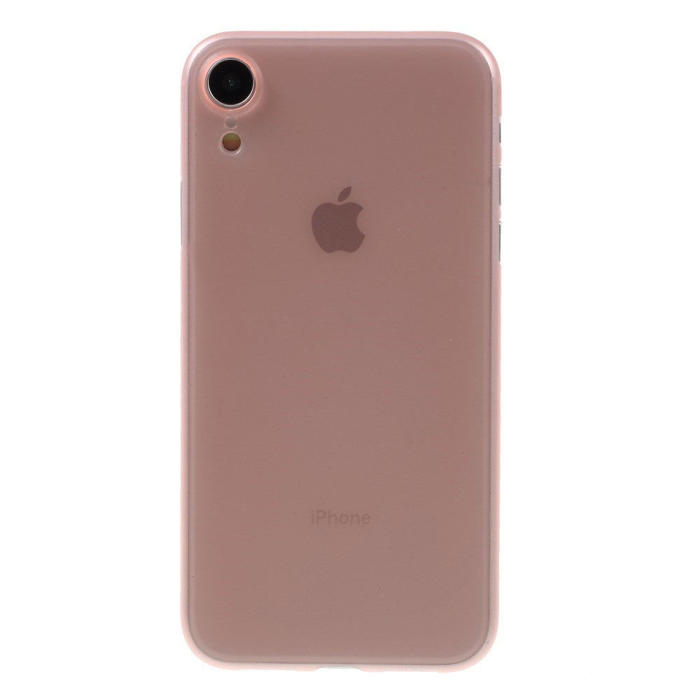 EIDERWOOD iPhone XR tynt plastdeksel - rosa gull