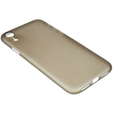 EIDERWOOD iPhone XR Tynt plastdeksel - Gjennomsiktig / Svart