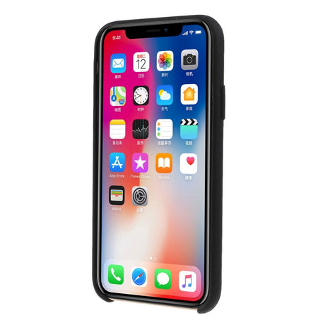 iPhone X / XS Silikondeksel Svart