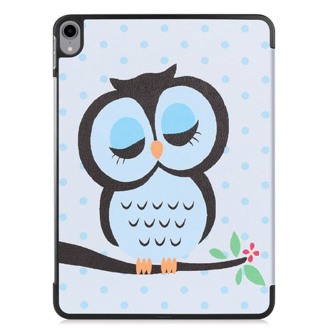 iPad Pro 11" (2018) Skinndeksel m. Tri-fold stativ - Blue Owl