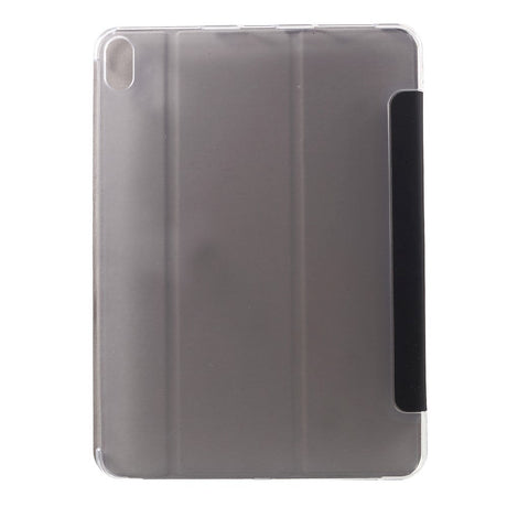 iPad Pro 11" (2018) Tri-fold skinnstativdeksel med transparent bakside Svart