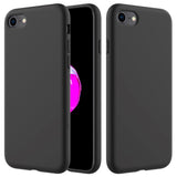 iPhone 7 / 8 / SE (2020 / 2022) Mykt Silikondeksel - Svart Vol. 2