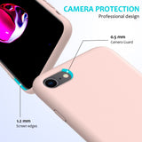 iPhone 7 / 8 / SE (2020 / 2022) Mykt silikondeksel - Rosa Vol. 2