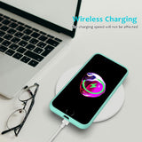 iPhone 7 / 8 / SE (2020 / 2022) Mykt silikondeksel - Cyan Vol. 2