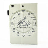 iPad Mini (2019) Cover m. Kortholder og Standerfunktion - Zodiac Signs