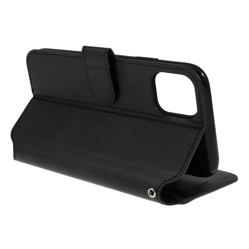 Apple iPhone 11 AZNS skinndeksel m. Kortholder - Sort
