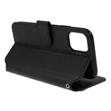 Apple iPhone 11 AZNS skinndeksel m. Kortholder - Sort