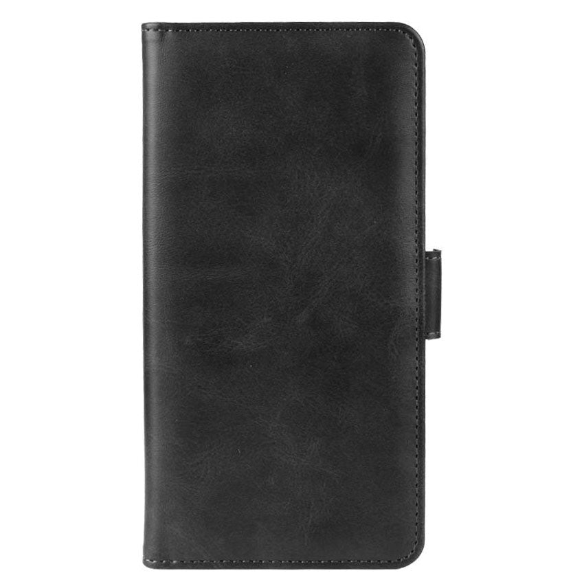 iPhone 11 Leather Flip Cover m. Lommebok - Svart