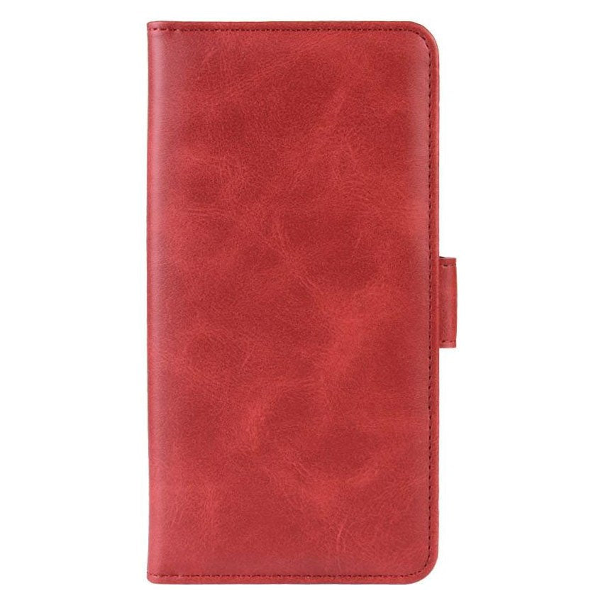 iPhone 11 Leather Flip Cover m. Lommebok - Rød
