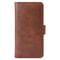 iPhone 11 Leather Flip Cover m. Lommebok - Brun