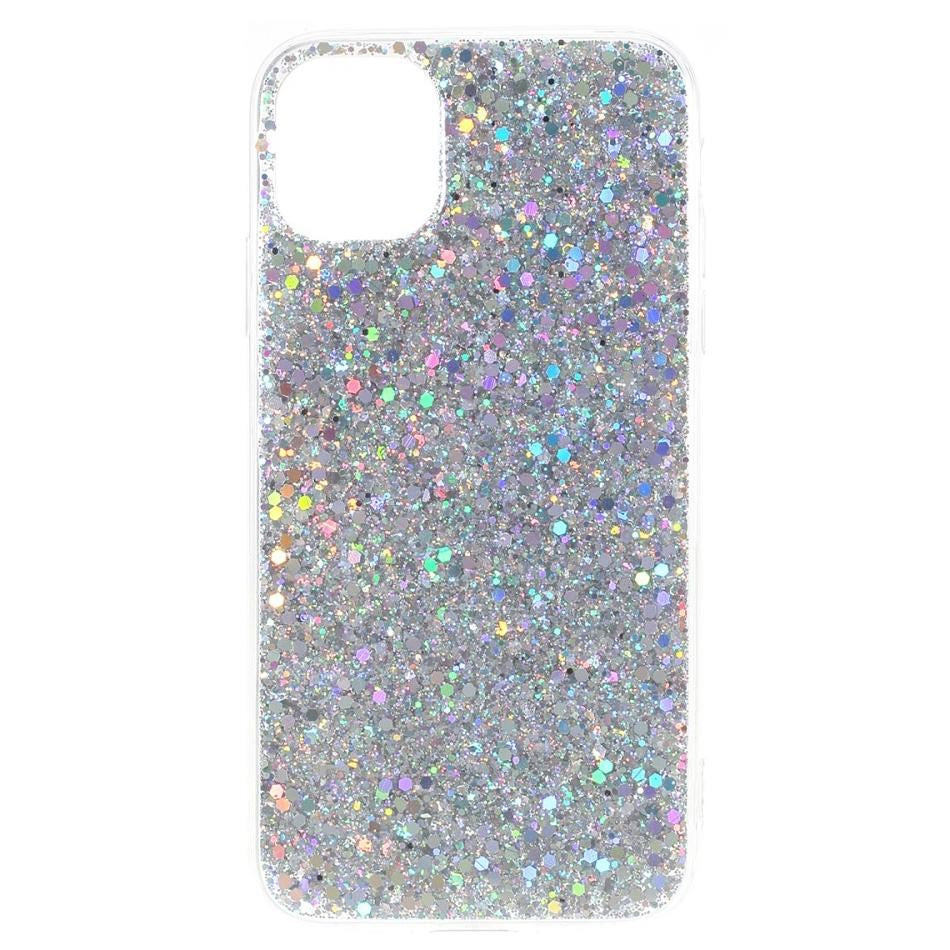 iPhone 11 Glitter Deksel Sølv
