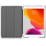 Apple iPad 10,2" (2021 / 2020 / 2019) Flip-deksel i skinn med stativ - svart