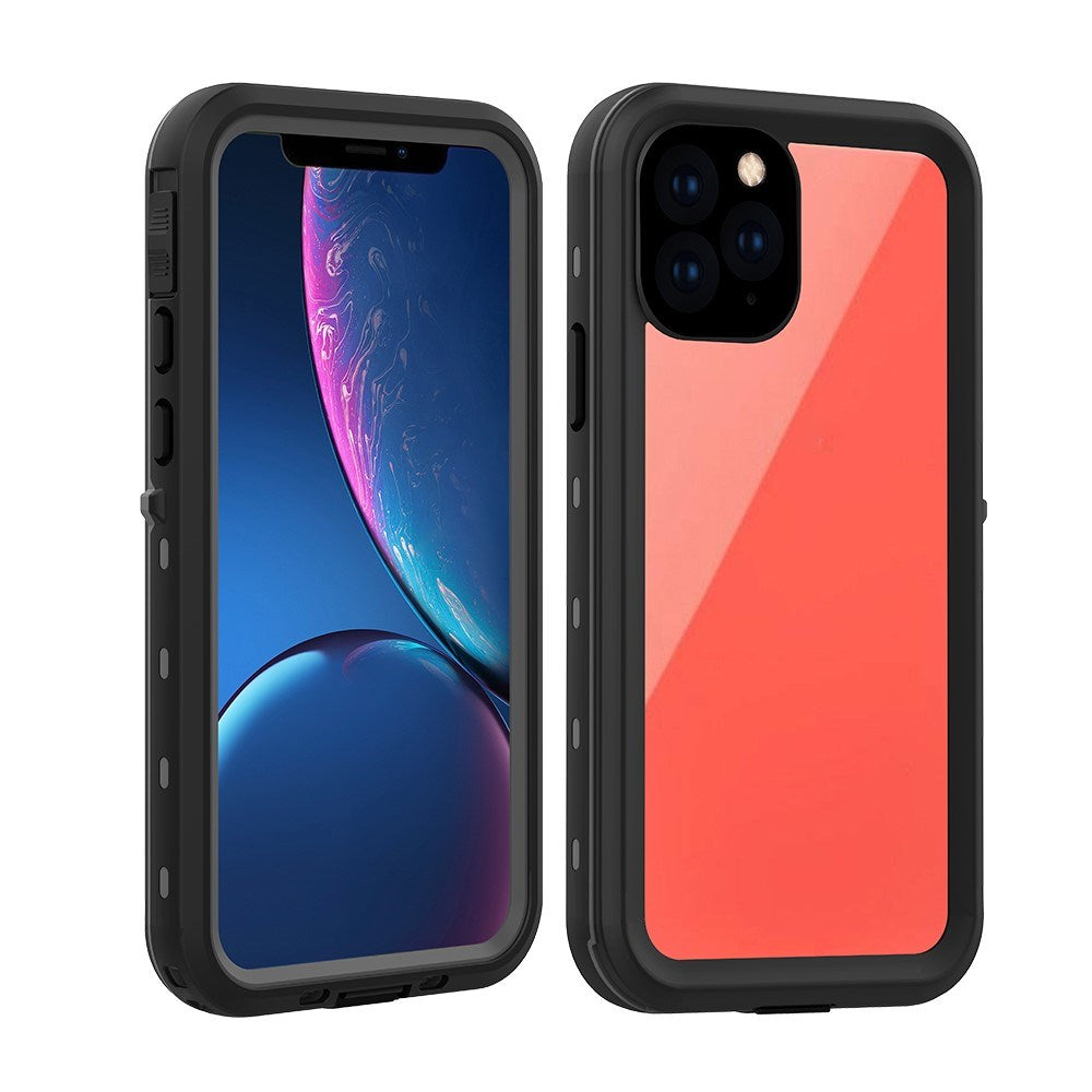 iPhone 11 Pro Redpepper IP68 Vandtæt Case - Sort / Gennemsigtig