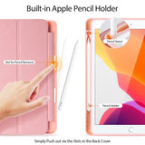 iPad 10,2" (2021 / 2020 / 2019) deksel - DUX DUCIS DOMO Series Quality Case - Rose Gold