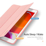 iPad 10,2" (2021 / 2020 / 2019) deksel - DUX DUCIS DOMO Series Quality Case - Rose Gold