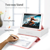 iPad 10,2" (2021 / 2020 / 2019) deksel - DUX DUCIS DOMO Series Quality Case - Rose Gold