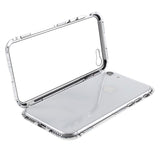 iPhone SE (2022/2020)/8/7 360⁰ magnetisk deksel m. Glass foran og bak - sølv