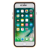 iPhone SE (2022/2020)/8/7 360⁰ magnetisk deksel m. Glass foran og bak - gull