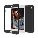 iPad 10,2" (2021 / 2020 / 2019) barnedeksel - m. bærefunksjon og stativ - svart