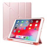 iPad 10.2" (2021 / 2020 / 2019) / iPad Pro 10.5 / iPad Air (2019) deksel - fleksibelt origamideksel - rosa gull