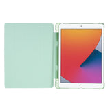 iPad 10.2" (2021 / 2020 / 2019) / iPad Pro 10.5 / iPad Air (2019) deksel - Fleksibelt Origami-deksel - Grønn