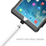 iPad 10.2" (2021 / 2020 / 2019) EIDERWOOD Vandtæt Case - Sort / Gennemsigtig
