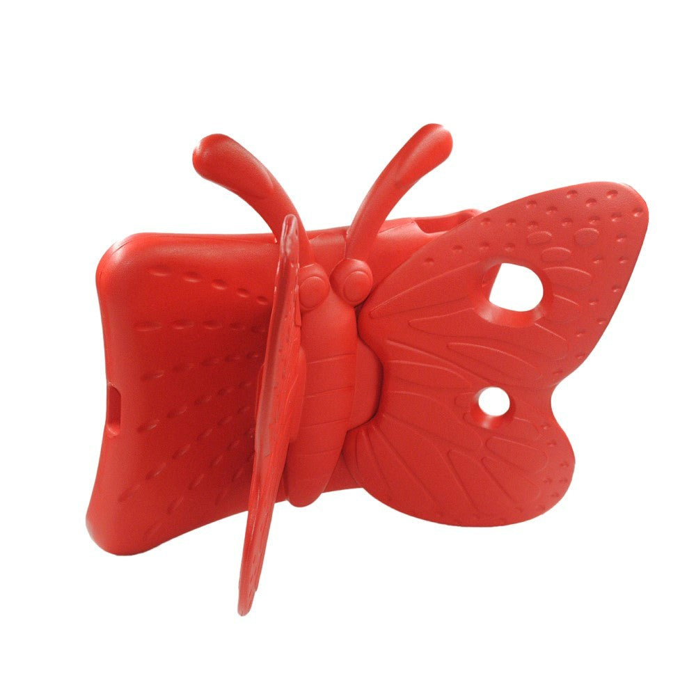 EIDERWOOD iPad 10.2" (2021 / 2020 / 2019) / Air (2019) / Pro 10.5" - Butterfly Cover m. Ståfunksjon - Rød