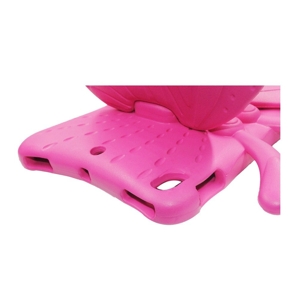 EIDERWOOD iPad 10.2" (2021 / 2020 / 2019) / Air (2019) / Pro 10.5" - Butterfly Super 360 Degree Position Bakdeksel - Rosa