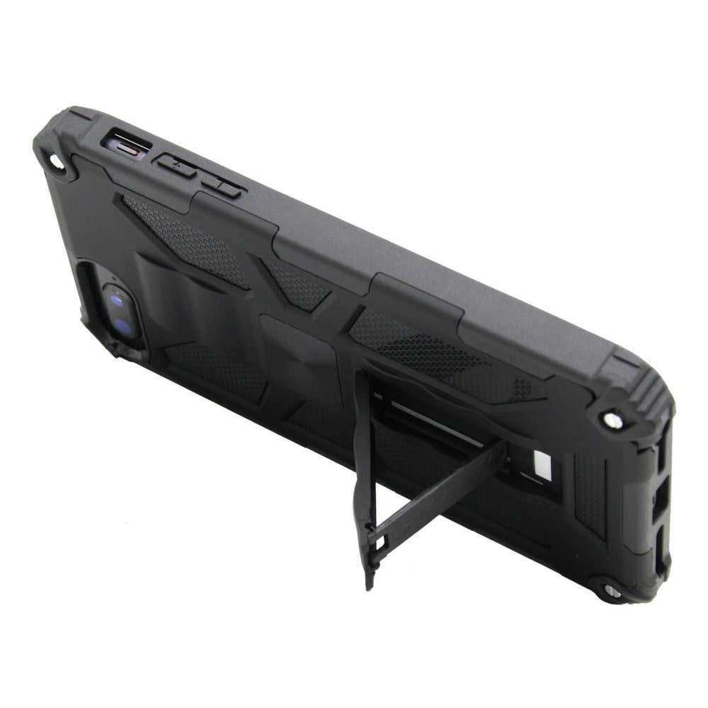 EIDERWOOD iPhone 8 Plus / 7 Plus / 6 (s) Plus Craftsman Bakdeksel m. Stativ - Svart