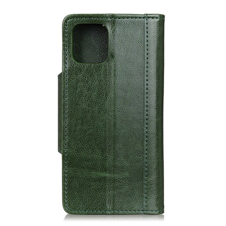 iPhone 12 / 12 Pro Classic Leather Flip Cover - Grønn