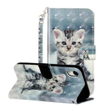 EIDERWOOD iPhone XR Leather Flip Cover m. Veske og stropp - Kat