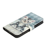 EIDERWOOD iPhone XR Leather Flip Cover m. Veske og stropp - Kat